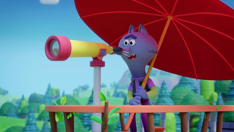 Wilf hält Ausschau nach einer Abkühlung. – Bild: ZDF/​XILAM ANIMATION/​CUBE CREATIVE PRODUCTIONS/​HORTA PRODUCTIONS