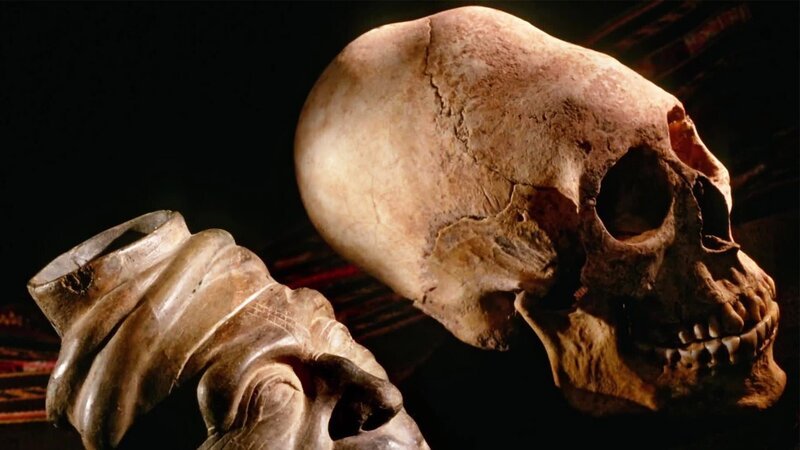 Schädel – Bild: uklib /​ A+E Global Media /​ THE HISTORY CHANNEL
