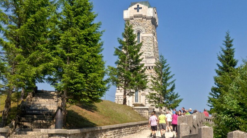 Die Gedenkstätte Valli del Pasubio. – Bild: HR/​C&S Filmproduktion