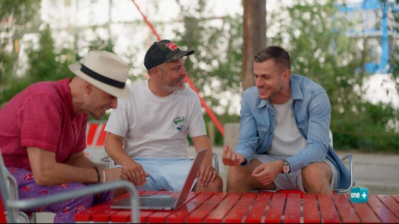 Simon Moser (m.) und Michel Schelker (r.). – Bild: CH Media