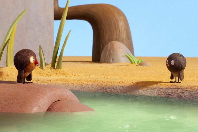 Guetnachtgschichtli Dimitri - En nöie Fründ Staffel 1 Folge 20 Ein neuer Vogel taucht auf. – Bild: SRF1 Guetnachtgschichtli Dimitri - En nöie Fründ Staffel 1 Folge 20 Ein neuer Vogel taucht auf. – Bild: SRF1