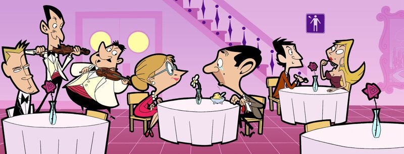 Mr. Bean and Irma Gobb – Bild: Mr Bean TM and Tiger Aspect Productions Ltd