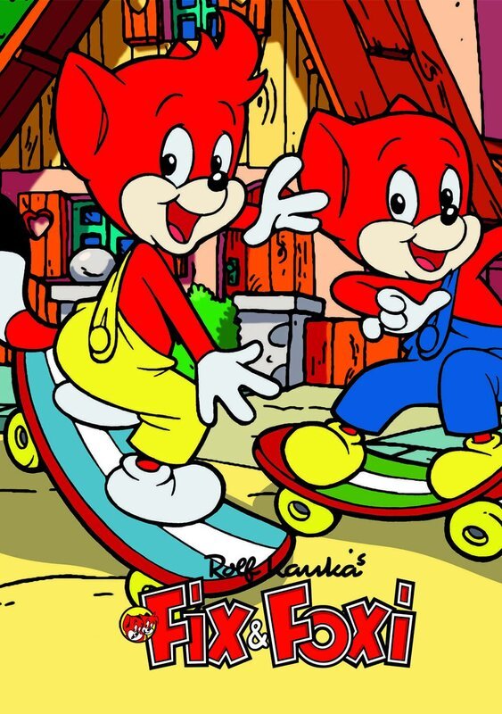 Die beiden Brüder Fix & Foxi gehen gemeinsam durch dick und dünn. Mit Makiki und der Peppercorn Familie ist die Fix&Foxi Show komplett! – Bild: RTV Family Entertainment AG, D’Ocon Films Production, Rolf Kau