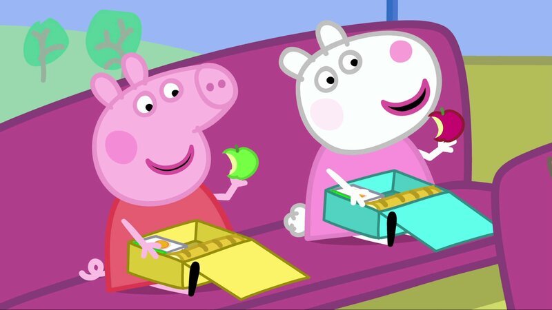 v.li.: Peppa Pig, Suzy Sheep – Bild: Paramount
