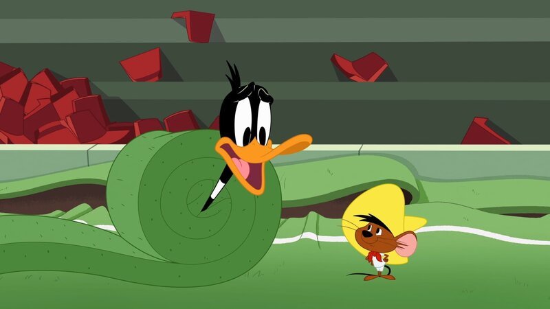 v.li.: Daffy Duck, Speedy Gonzalez – Bild: Warner Bros. Entertainment Inc.