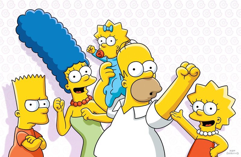 (32. Staffel) – (v.l.n.r.) Bart; Marge; Maggie; Homer; Lisa – Bild: Twentieth Century Fox Film Corporation