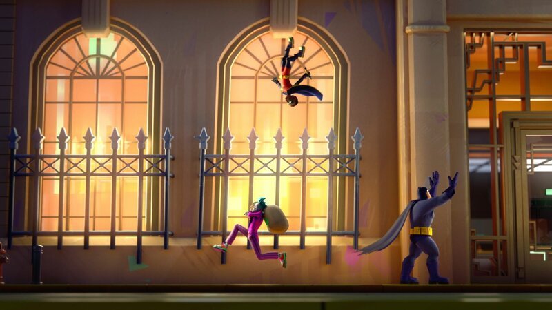 v.li: Joker, Robin, Batman – Bild: Warner Bros. Entertainment Inc.