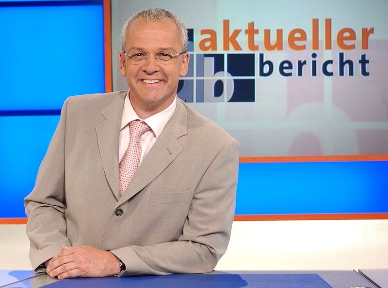 SAARLÄNDISCHER RUNDFUNK aktueller bericht. Joachim Weynand Moderator – Bild: SR/​Pasquale d’Angiolillo