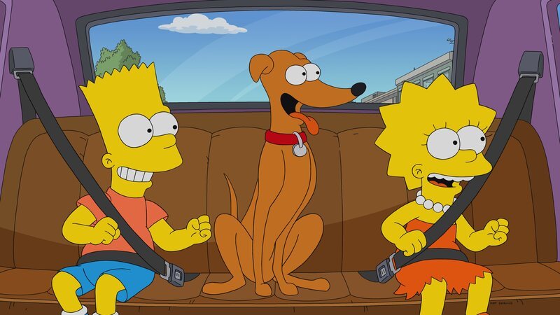 Bart; Knecht Ruprecht; Lisa – Bild: 20th Television