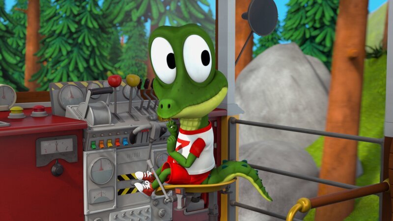 Zacki muss wieder ein Problem lösen, damit die Tiere pünktlich in den Zoo kommen. – Bild: ZDF/​Grid Animation