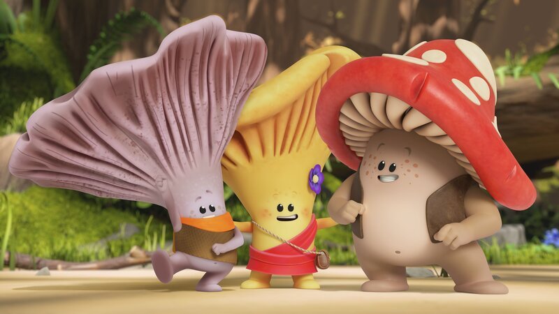 L-R: Chep, Lilit, Mush-Mush – Bild: Little KMBO