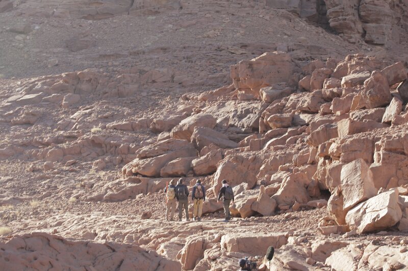 Jerome und sein Team klettern am Jabal Alkhurayba. – Bild: National Geographic/​Rob Neuhold