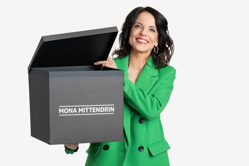 Mona Vetsch – Moderatorin Mona mittendrin – Bild: SRF/​Gian Vaitl