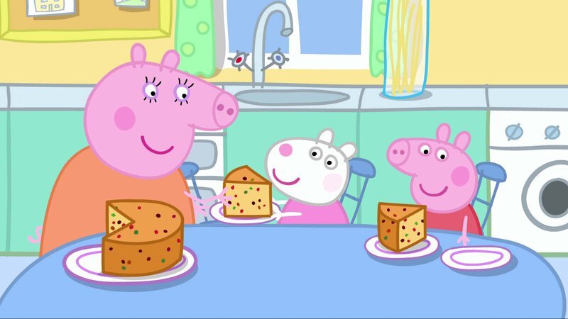 v.li.: Mummy Pig, Suzy Sheep, Peppa Pig – Bild: Paramount