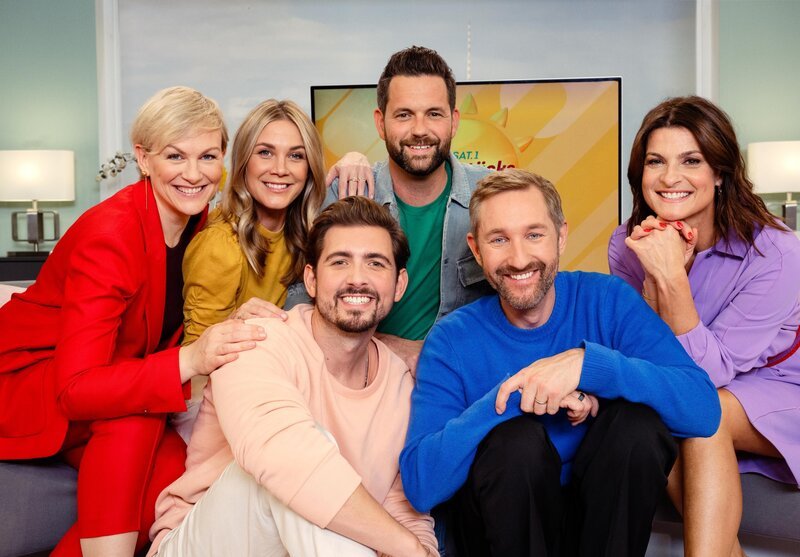 (v.l.n.r.) Karen Heinrichs; Alina Merkau; Christian Wackert; Matthias Killing; Daniel Boschmann; Marlene Lufen – Bild: ProSiebenSat.1 Media SE