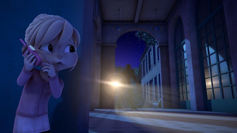 Die Chipmunks haben eine Schutztruppe für den Schulgarten gegründet, um die Diebe des Gartens zu fassen. Und schon bald sind sie den Bösewichten dicht auf den Fersen.  +++ – Bild: Die Schatzsuche /​ TM & © Bagdasarian Productions, LLC.