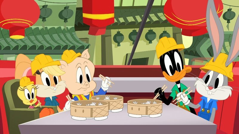 v.li.: Tweety, Lola Bunny, Porky Pig, Daffy Duck, Bugs Bunny – Bild: Warner Bros. Entertainment Inc.