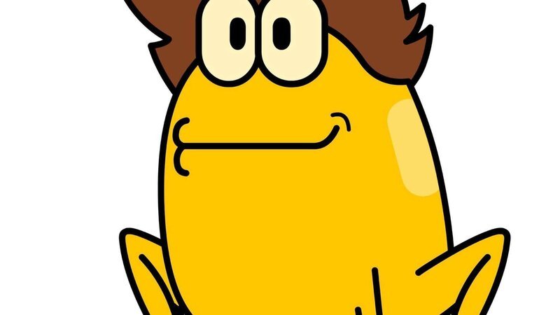 Mats wurde in einen Frosch verwandelt. – Bild: SUPER RTL