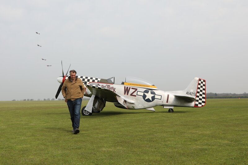 American P-51 Mustang fighter explored by James Holland. – Bild: Joanna Maro /​ National Geographic