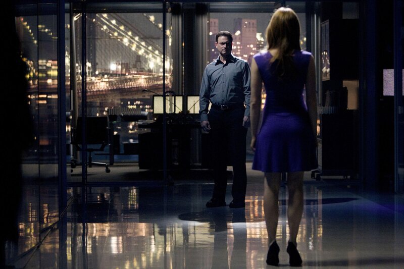 Det. Mac Taylor (Gary Sinise) und seine frühere Frau Claire Taylor (Jaime Ray Newman) – Bild: RTL Crime