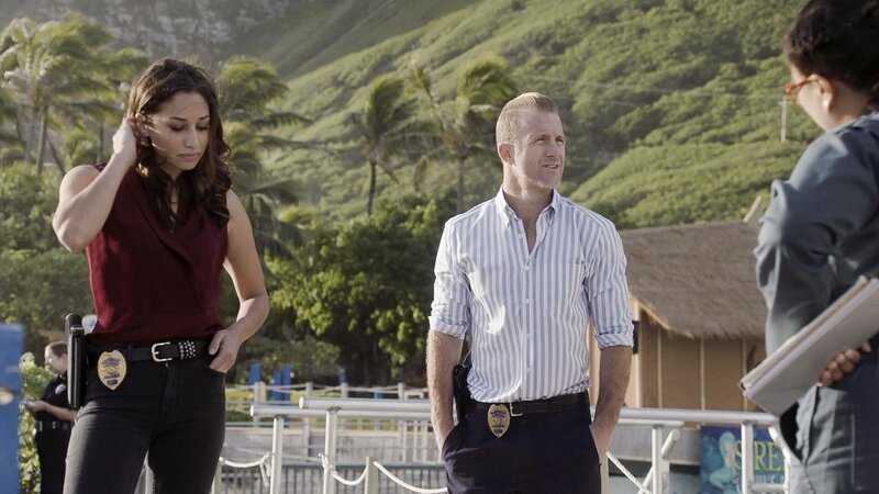 L-R: Tani Rey (Meaghan Rath); Danny Williams (Scott Caan) – Bild: PLURIMEDIA (CBS Broadcasting, Inc)
