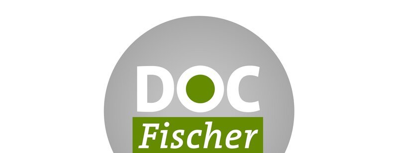 SÜDWESTRUNDFUNK Doc Fischer – montags um 20:15 Uhr im SWR Fernsehen Logo „Doc Fischer“ © SWR, honorarfrei – Verwendung gemäß der AGB im engen inhaltlichen, redaktionellen Zusammenhang mit genannter SWR-Sendung und bei Nennung „Bild: SWR“ (S2+). SWR Presse/​Bildkommunikation, Baden-Baden, Tel: 07221/​929⁠–⁠26868, foto@swr.de – Bild: SWR /​ SWR Presse/​Bildkommunikation