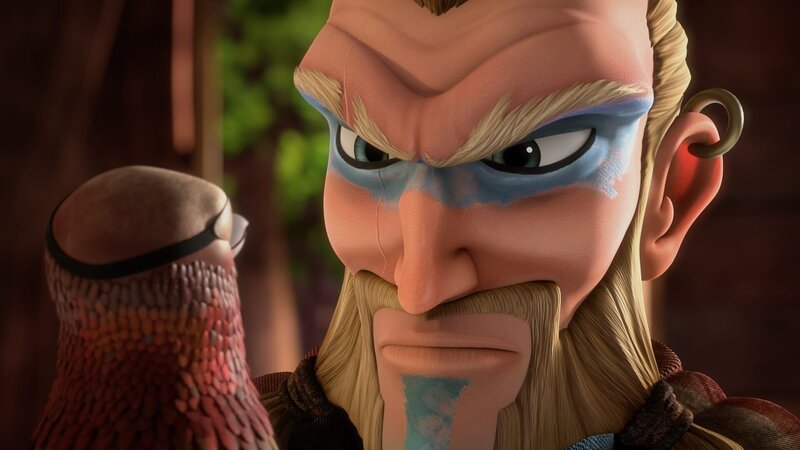 Azzurro schickt eine Brieftaube. – Bild: KiKA