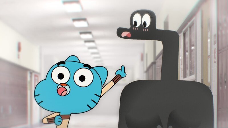 v.li.: Gumball, Molly – Bild: Hanna-Barbera Studios Europe /​ WarnerMedia Kids and Family