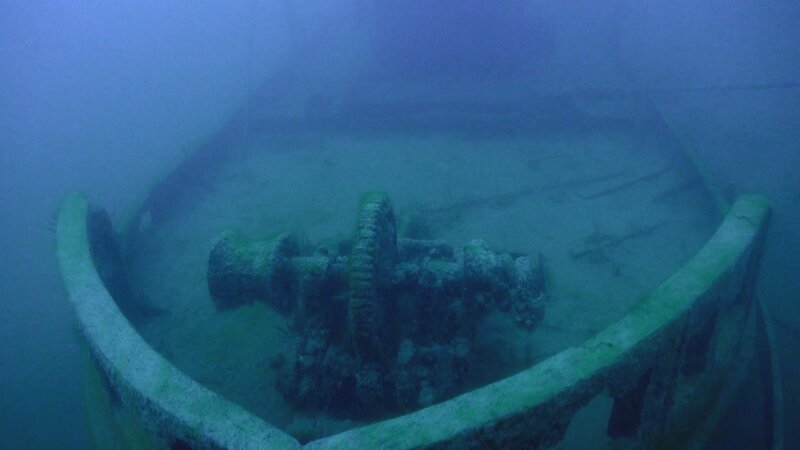 Auf der Suche nach Gold ziehen im 19. Jahrhundert hunderttausende Menschen aus der ganzen Welt in den Westen Amerikas. Doch nur wenige finden ihr Glück. Unzählige sterben. In der Dokumentation blicken Forscher mithilfe modernster Unterwasser-Scan-Technologie unter die Oberfläche bekannter amerikanischer und kanadischer Flüsse. – Bild: PLURIMEDIA (National Geographic)