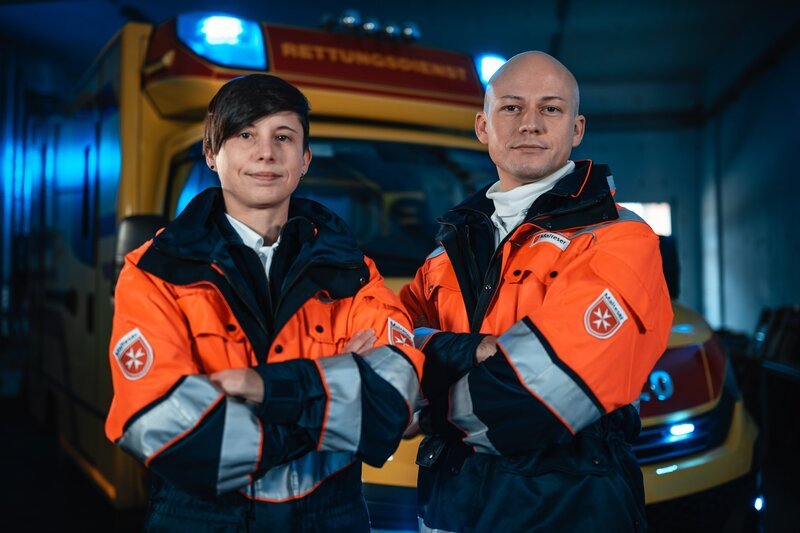 Yvonne (l.); Sebastian (r.) aus Dresden – Bild: Gerrit Büttgenbach