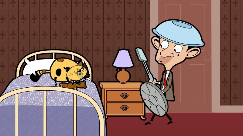 v.li.: Scrapper, Mr. Bean – Bild: Tiger Aspect Productions Limited 2017