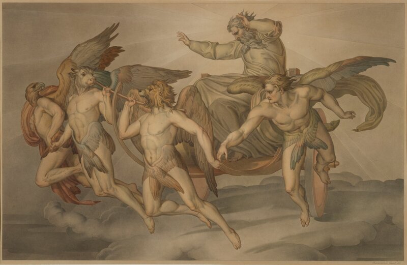 Aquarell (1857) <BR>Bonaventura Genelli [1798⁠–⁠1868] <BR>Objektmaï¬’ 62,5 x 93,0 cm<BR>Inventar-Nr.: 11442 – Bild: BStGS /​ bpk /​ Bayerische Staatsgemâ€°lde /​ bpk | Bayerische Staatsgemâ€°ldesammlungen