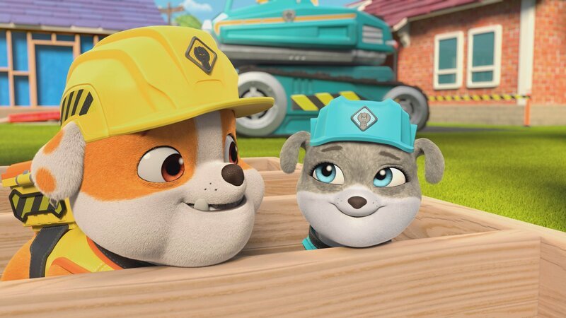 v.li.: Rubble und Motor – Bild: Paramount