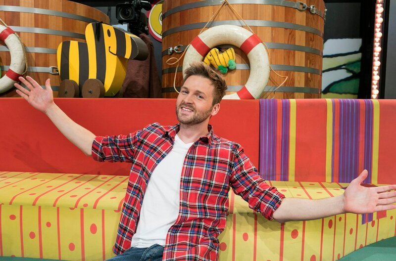 Johannes Zenglein Tigerenten Club Moderatoren. – Bild: SWR/Sabine Stumpp Johannes Zenglein Tigerenten Club Moderatoren. – Bild: SWR/Sabine Stumpp