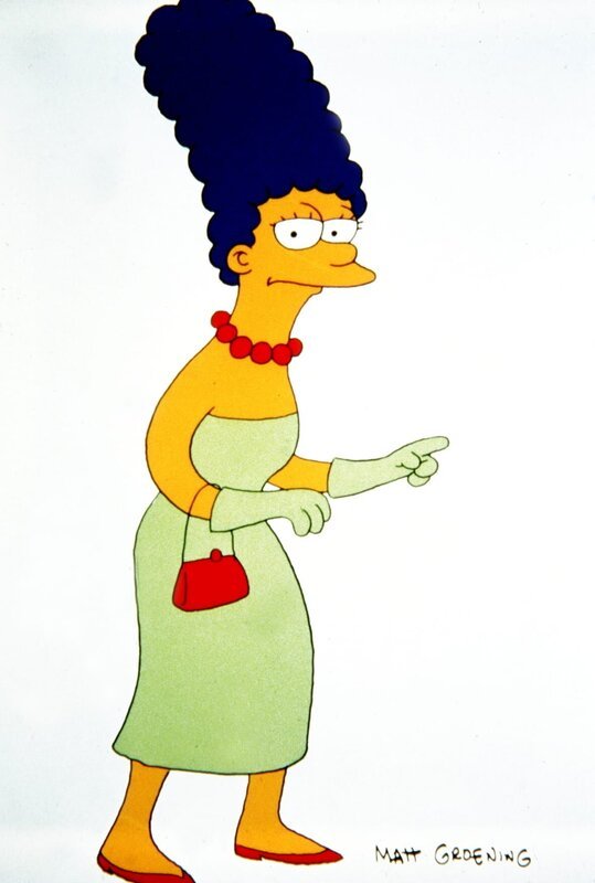 (4. Staffel) – Immer um Anstand und Sitte in der chaotischen Simpson-Familie bemüht: Mutter Marge. – Bild: Twentieth Century Fox Film Corporation