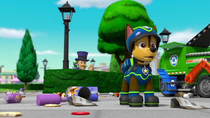 L-R: Cat Rocky, Mayor Humdinger, Chase – Bild: ViacomCBS