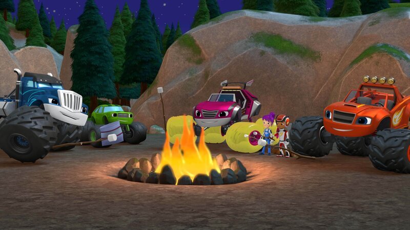 L-R: Crusher, Pickle, Watts, Gabby, AJ, Blaze – Bild: Paramount