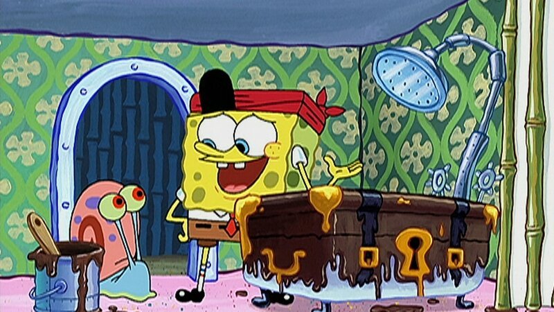 L-R: Gary, SpongeBob – Bild: ViacomCBS