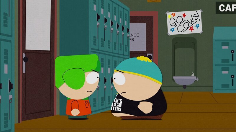 L-R: Kyle, Eric – Bild: Comedy Central