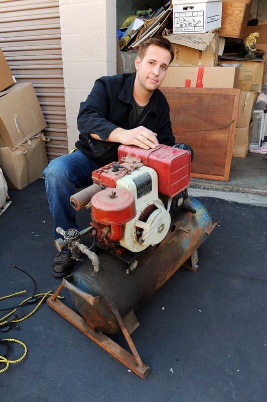 ONTARIO, CA – March 1:  Allen Haff on the set of Spike TV’s original series „Auction Hunters“ at StorQuest on March 1, 2011 in Ontario, California. (Photo by Amanda Edwards/​PictureGroup) – Bild: Discovery Communications, Inc.