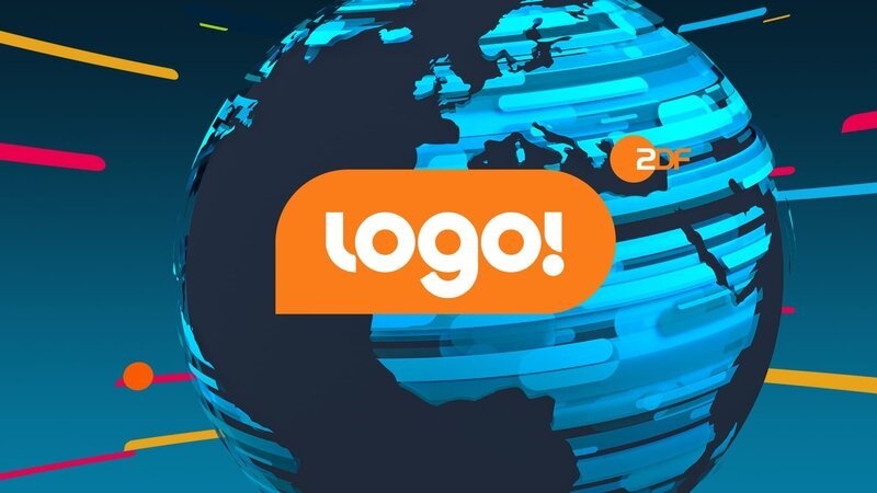 Sendungslogo "logo!" mit Grafik. – Bild: ZDF/​Dirk Staudt/​Jana Kay