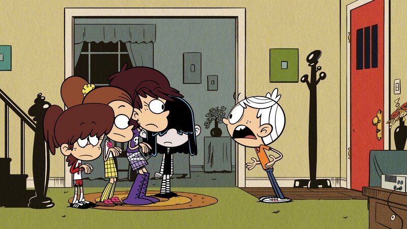 L-R: Lynn, Luan, Luna, Lucy, Lincoln – Bild: ViacomCBS