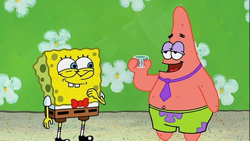 L-R: SpongeBob, Patrick – Bild: ViacomCBS