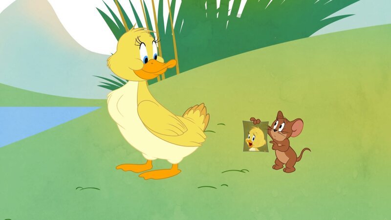 v.li.: Mother Duck, Jerry – Bild: Warner Brothers