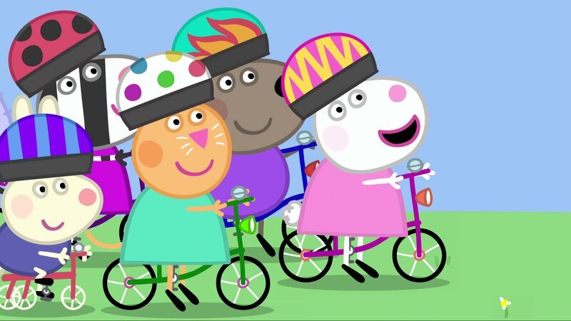 Vorne, l-r: Richard Rabbit, Candy Cat, Suzy Sheep – Bild: Paramount