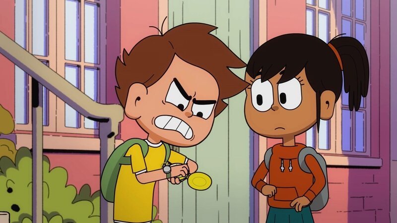 Malika und Mats stecken in einer Zeitschleife fest. – Bild: RTL