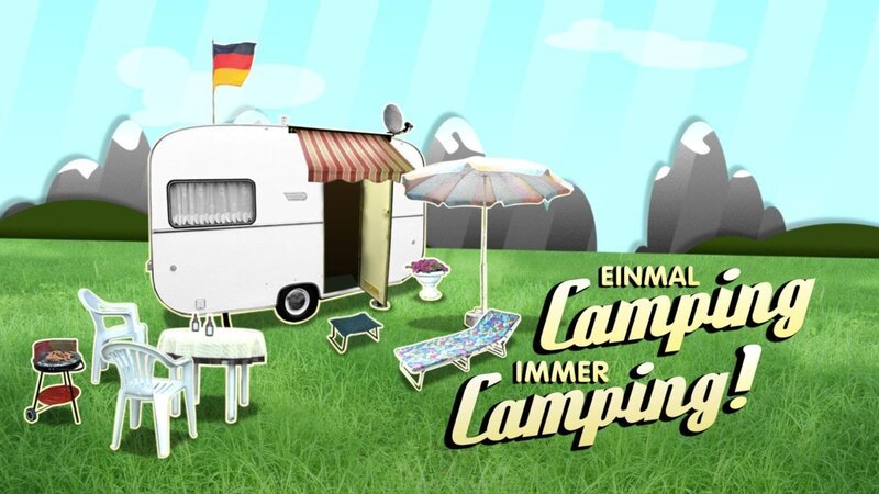 Das Logo zur Sendung „Einmal Camping, immer Camping!“ – Bild: VOX