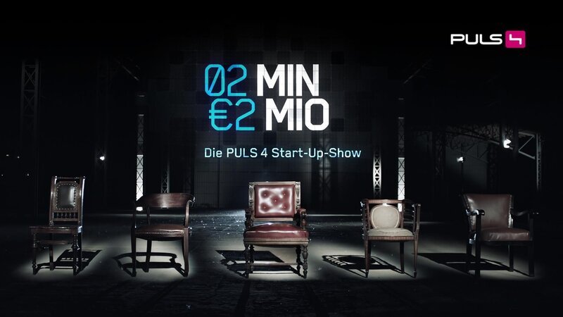 „2 Minuten 2 Millionen – Die PULS 4 Start-Up Show“ – Artwork – Bild: PULS 4