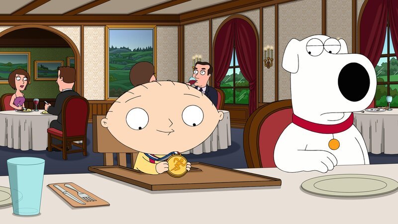 Stewie Griffin (l.); Brian Griffin (r.) – Bild: Twentieth Century Fox Film Corporation
