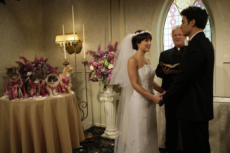 Hätten sich Jen (Lindsay Sloane, l.) und Ted (Josh Radnor, r.) das Ja-Wort gegeben, wenn ihre Dates anders verlaufen wären? – Bild: © 20th Century Fox International Television